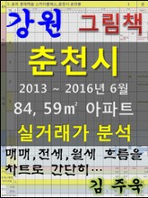 강원 춘천시 84,59㎡ 아파트 매매, 전세, 월세 실거래가 분석 (2013 ~ 2016.6월) 표지 이미지