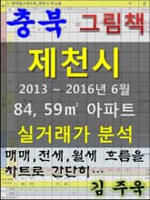 충북 제천시 84, 59㎡ 아파트 매매, 전세, 월세 실거래가 분석 (2013 ~ 2016.6월) 표지 이미지