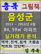 충북 음성군 84, 59㎡ 아파트 매매, 전세, 월세 실거래가 분석 (2013 ~ 2016.6월) 표지 이미지