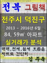 전북 전주시 덕진구 84, 59㎡ 아파트 매매, 전세, 월세 실거래가 분석 (2013 ~ 2016.6월) 표지 이미지