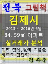 전북 김제시 84, 59㎡ 아파트 매매, 전세, 월세 실거래가 분석 (2013 ~ 2016.6월) 표지 이미지