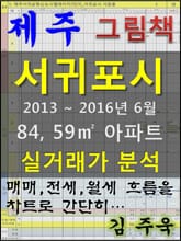 제주 서귀포시 84, 59㎡ 아파트 매매, 전세, 월세 실거래가 분석 (2013 ~ 2016.6월) 표지 이미지