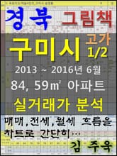 경북 구미시 1/2 고가 84, 59㎡ 아파트 매매, 전세, 월세 실거래가 분석 (2013 ~ 2016.6월) 표지 이미지