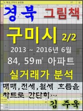 경북 구미시 2/2 84, 59㎡ 아파트 매매, 전세, 월세 실거래가 분석 (2013 ~ 2016.6월) 표지 이미지