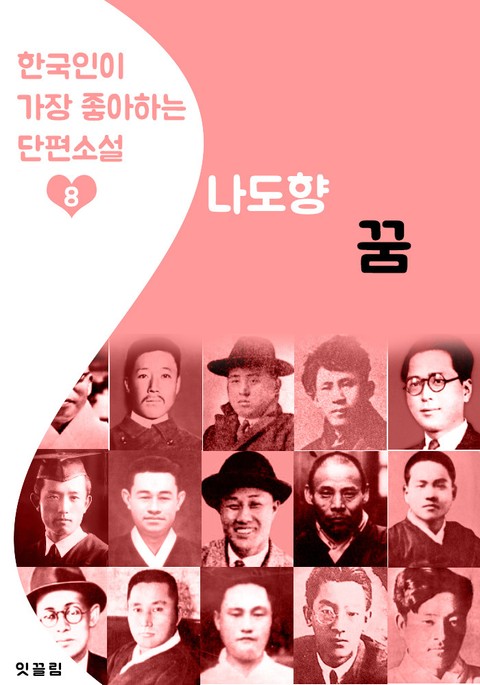 꿈 : 나도향 8 (한국인이 가장 좋아하는 단편소설) 표지 이미지