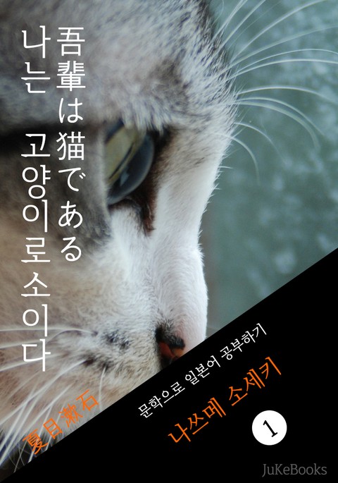 나는 고양이로소이다(吾輩は猫である) <나쓰메 소세키> 문학으로 일본어 공부하기 표지 이미지