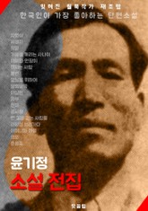 윤기정 소설 전집 : 잊혀진 월북 작가 재조명 (사생아, 아씨와 안잠이 외 18작품) 표지 이미지