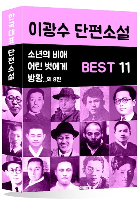 이광수 단편소설 BEST 11 (소년의 비애, 어린 벗에게, 방황 외 8편) 표지 이미지