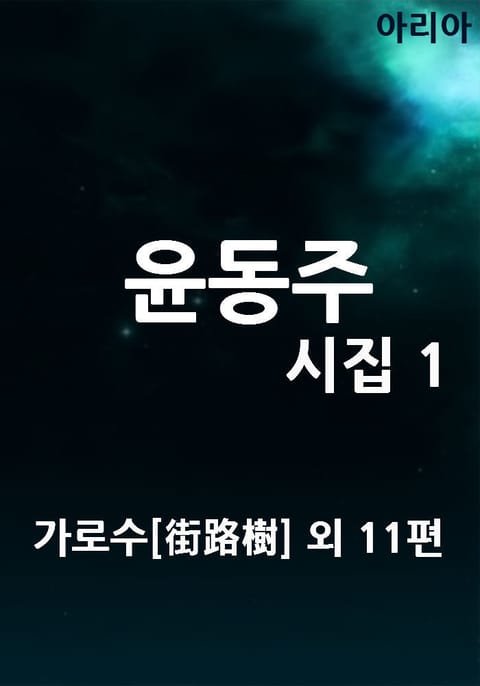 윤동주 시집 1 표지 이미지