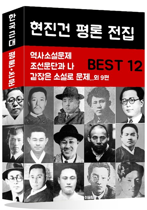 현진건 평론 전집 BEST 12 표지 이미지