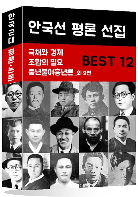 안국선 평론 전집 BEST 12 표지 이미지