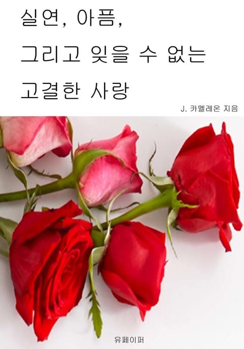 실연, 아픔, 그리고 잊을 수 없는 고결한 사랑 표지 이미지