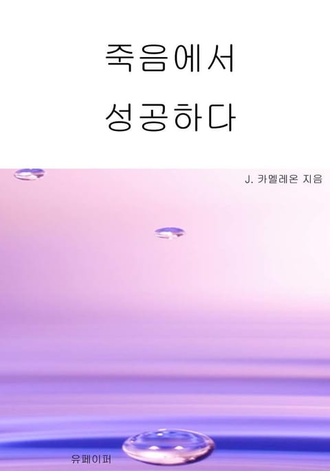 죽음에서 성공하다 표지 이미지