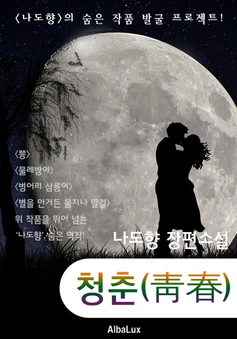 청춘(靑春) : 나도향 장편 소설 - 숨은 작품 발굴 프로젝트! 표지 이미지