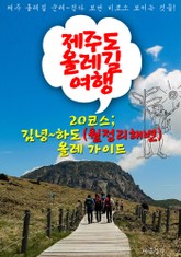 제주 올레길 여행 ; 20코스 '김녕~월정리 해변~하도' 올레 가이드 표지 이미지