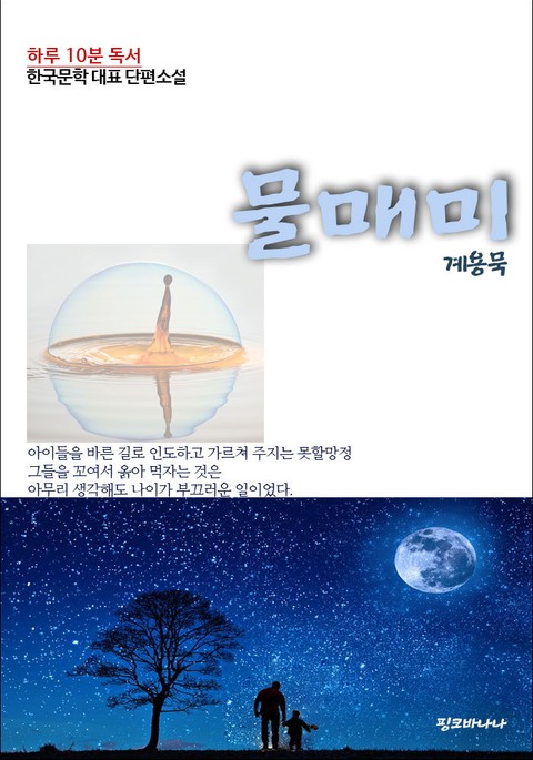 하루 10분 독서 한국문학 대표 단편소설 물매미 표지 이미지