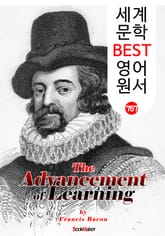 학문의 진보 (The Advancement of Learning) <베이컨> '영어 최초의 철학서' : 세계 문학 BEST 영어 원서 757 표지 이미지