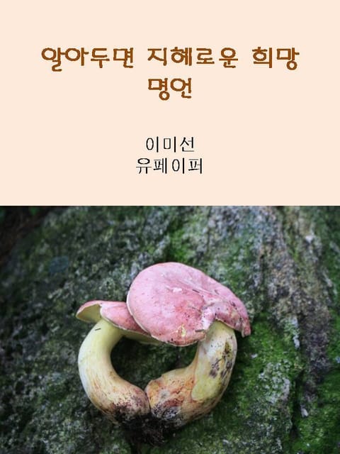 알아두면 지혜로운 희망 명언 표지 이미지