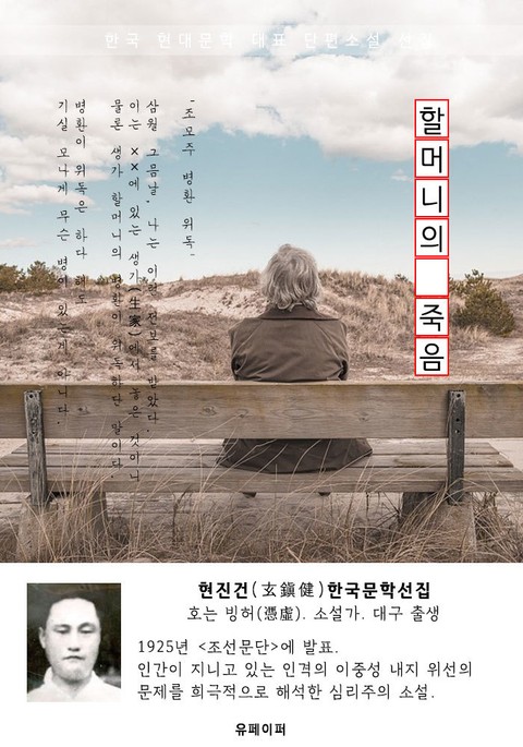 할머니의 죽음 - 현진건 한국문학선집 표지 이미지