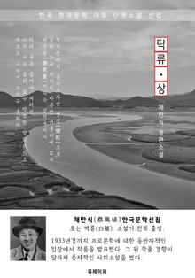 탁류(濁流) 상권 - 채만식 한국문학선집(장편소설)