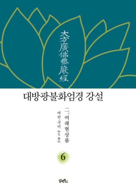 대방광불화엄경강설 6 표지 이미지