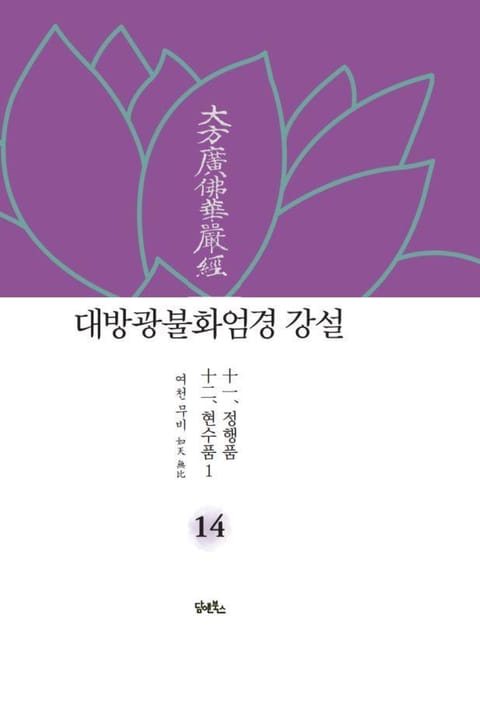 대방광불화엄경 강설 14 표지 이미지