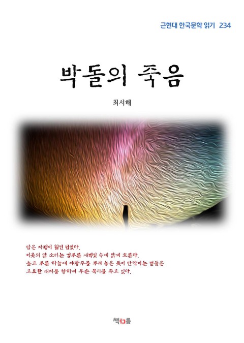 박돌의 죽음 표지 이미지