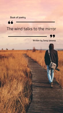 The wind talks to the mirror