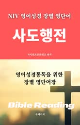 NIV 영어성경 장별 영단어 사도행전 표지 이미지
