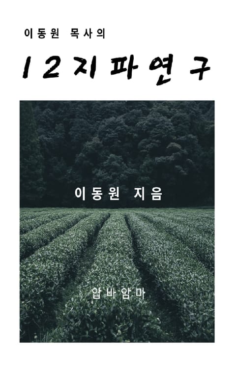 이동원 목사의 12지파 연구 표지 이미지