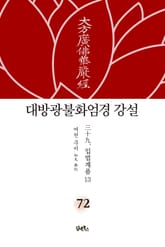 대방광불화엄경 강설 72: 입법계품(13) 표지 이미지