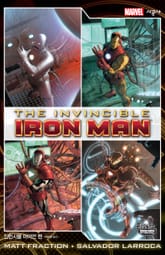 [마블] 인빈시블 아이언 맨(2008-2012) 표지 이미지