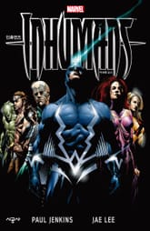 [마블] 인휴먼즈 표지 이미지