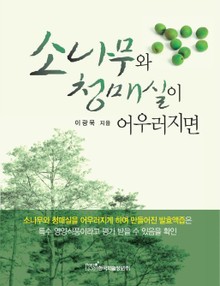 소나무와 청매실이 어우러지면