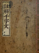 (우리의 고전과 옛 교과서) 063 주해천자문 표지 이미지