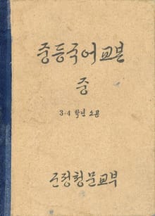 (우리의 고전과 옛 교과서) 376 중등국어교본 중