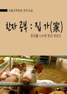 서울교육방송 한자교실 한자공부 : 집 가(家)
