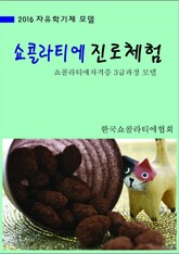 자유학기제 모델 - 쇼콜라티에 진로체험 표지 이미지