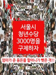 서울시 청년수당 3000명을 구제하자
