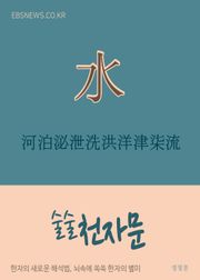 술술 천자문 河泊泌泄洗洪洋津柒流