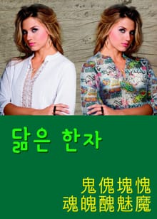 닮은 한자 鬼傀塊愧魂魄醜魅魔