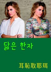 닮은 한자 耳恥取耶珥 표지 이미지