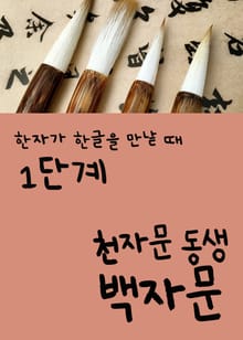 천자문 동생 백자문 - 1단계 (한자가 한글을 만날 때)