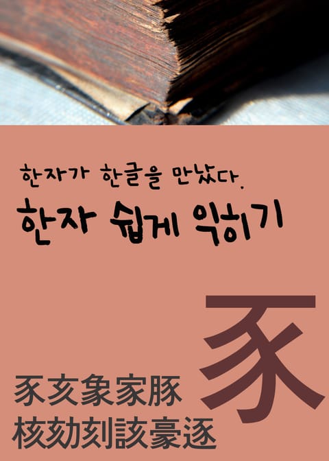 한자가 한글을 만났다 (한자 쉽게 익히기 豕亥象家豚核劾刻該豪逐) 표지 이미지