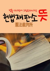 헌법재판소 뜻 (법률 시사단어, 그림 한자사전) 표지 이미지