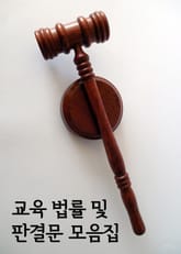 교육 법률 및 판결문 모음집 (서울대법, 인성교육진흥법) 표지 이미지