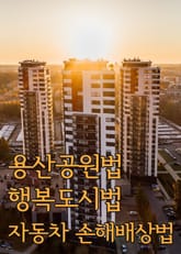 용산공원법 행복도시법 자동차 손해배상법 표지 이미지