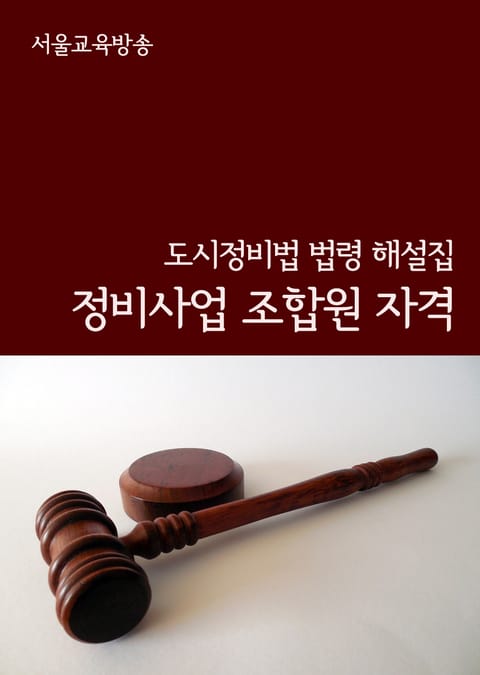 정비사업 조합원 자격 (도시정비법 법령 해설집) 표지 이미지