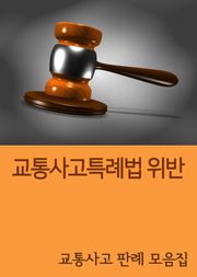 교통사고특례법 위반 (교통사고 판례 모음집)
