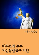 채무초과 부부 재산분할청구 사건 (이혼 판례 모음집) 표지 이미지